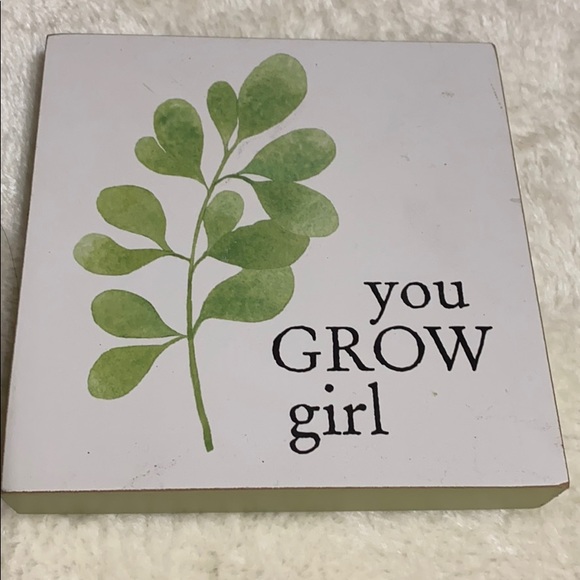 Other - 4 x $15 SALE You grow girl decor
